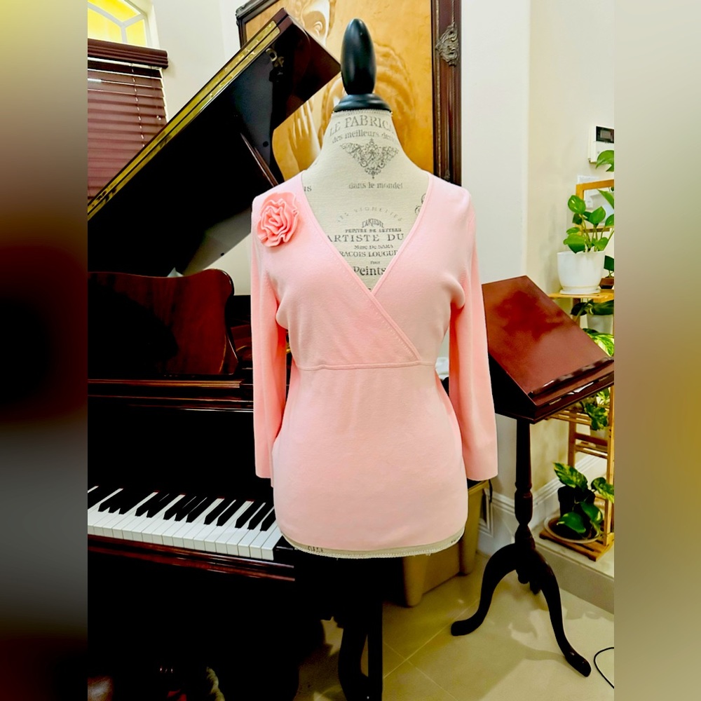 Loft pink top
